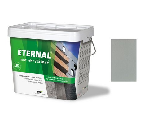 ETERNAL mat akrylátový 10 kg  světle šedý 02