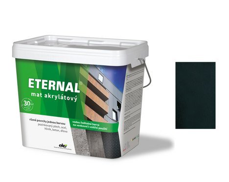 ETERNAL mat akrylátový 10 kg  černý 013