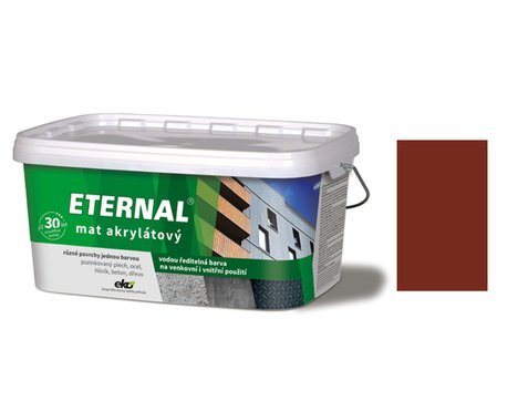 ETERNAL mat akrylátový 2,8 kg 07 červenohnědá