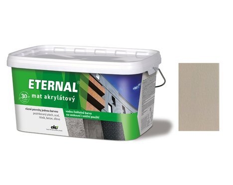 ETERNAL mat akrylátový SVĚTLE HNĚDÝ 019 5 kg