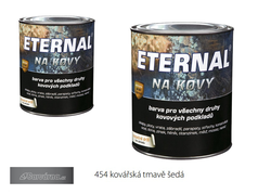 ETERNAL na kovy 0,7 kg kovářská tmavě šedá 454 (antracit)