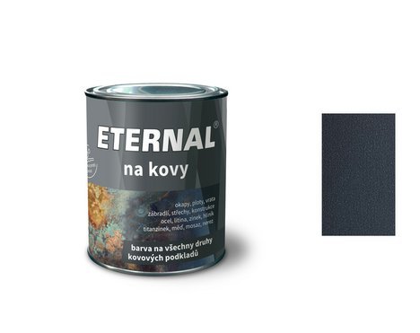 ETERNAL na kovy 0,7 kg kovářská černá 460 2022