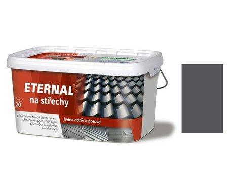 ETERNAL NA STŘECHY 5 kg antracit 304 (RAL 7016)