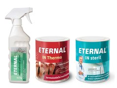 ETERNAL systém proti plísni | Odstraňovač plísní 500 g + In Thermo 900 g + In Steril 1 kg
