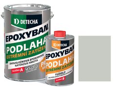Detecha Epoxyban 20 kg RAL 7035 (sv. šedý) | barva na beton lesklá | sada A 16 kg + B 4 kg