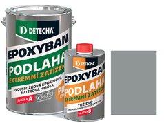 Detecha Epoxyban 20 kg RAL 7045 (stř šedý) | barva na beton lesklá | sada A 16 kg + B 4 kg