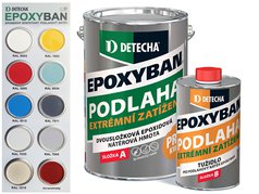 Detecha Epoxyban | 10 odstínů k výběru | barva na beton lesklá | sada A + B | více variant