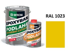 Detecha Epoxyban 5 kg RAL 1023 (žlutý) | barva na beton lesklá | sada A 4 kg + B 1 kg