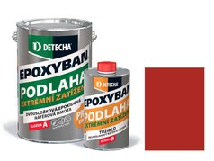 Detecha Epoxyban 5 kg RAL 3000 (červený) | barva na beton lesklá | sada A 4 kg + B 1 kg