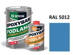 Detecha Epoxyban 5 kg RAL 5012 (modrý) | barva na beton lesklá | sada A 4 kg + B 1 kg