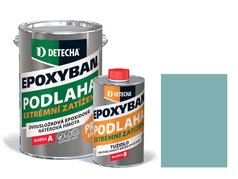 Detecha Epoxyban 5 kg RAL 6034 (tyrkysový) | barva na beton lesklá | sada A 4 kg + B 1 kg