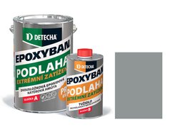 Detecha Epoxyban 5 kg RAL 7045 (stř. šedý) | barva na beton lesklá | sada A 4 kg + B 1 kg