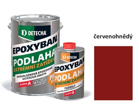 Epoxyban Červenohnědý 5 kg