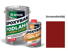 Detecha Epoxyban 5 kg (červenohnědý) | barva na beton lesklá | sada A 4 kg + B 1 kg