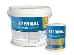 ETERNAL na beton KOMFORT šedý (základní odstín) 4,8 kg (sada A 4 kg + B 0,8 kg)