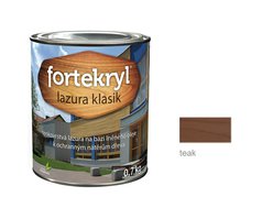 FORTEKRYL lazura KLASIK 0,7 kg teak