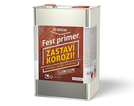 Detecha Fest Primer | polyuretanový kotvící přípravek blokující korozi | 3 kg