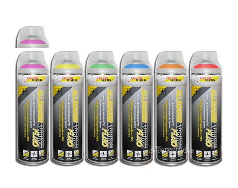 Značkovací sprej růžový Colormark Fluo 360°  500 ml