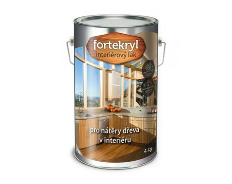 FORTEKRYL interiérový lak  MAT 4 kg 2021