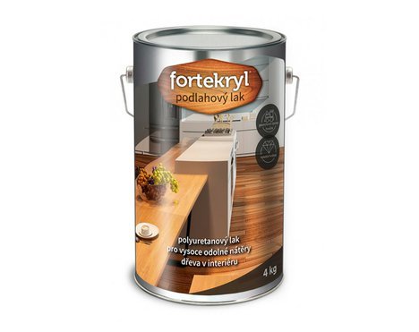 FORTEKRYL podlahový lak 4 kg LESK 2021