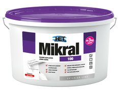 HET MIKRAL 100 - fasádní barva bílá 15+3 kg (18 kg)