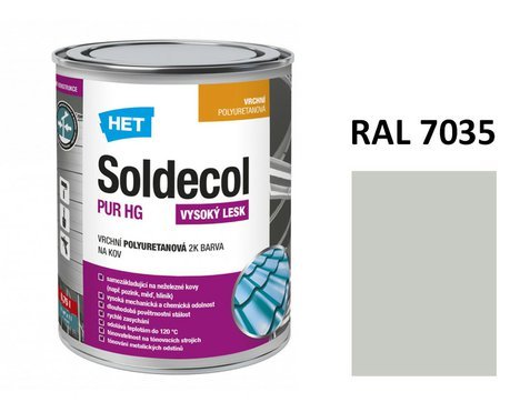Soldecol PUR HG  0,75 L RAL 7035