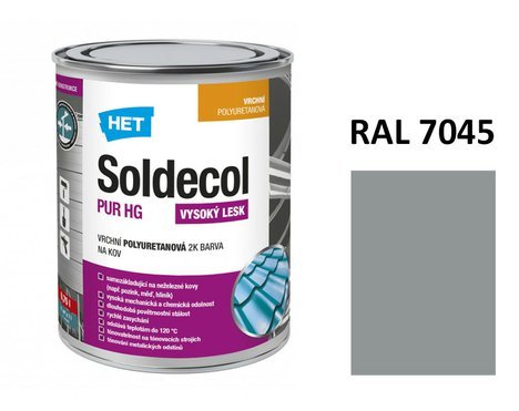 Soldecol PUR HG  0,75 L RAL 7045
