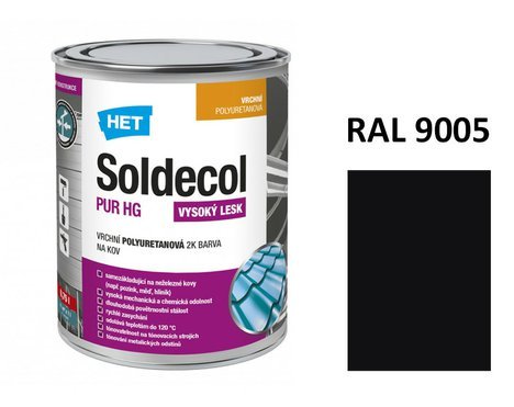 Soldecol PUR HG  0,75 L RAL 9005