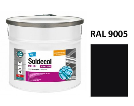 Soldecol PUR HG  2,5 L RAL 9005