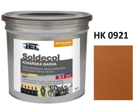 HET Soldecol Kovářská Barva HK 0921