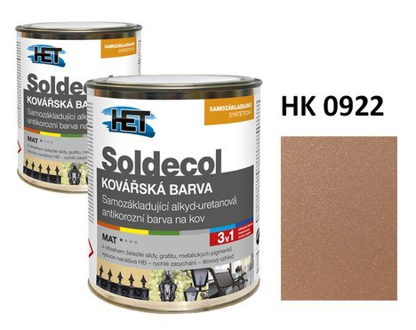 HET Soldecol Kovářská Barva HK 0922