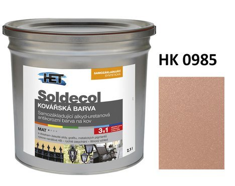 HET Soldecol Kovářská Barva HK 0985