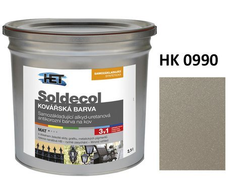 HET Soldecol Kovářská Barva HK 0990