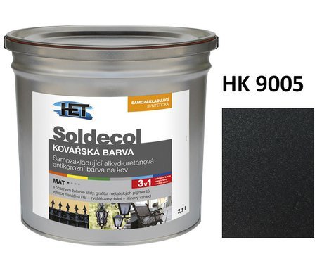 HET Soldecol Kovářská Barva HK 9005