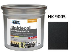 HET Soldecol Kovářská Barva  2,5 L | HK 9005 černá