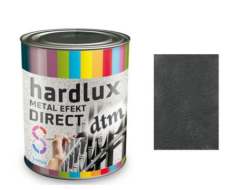 Hardlux Metal Efekt Direct | kovářská barva antracit | 0,2 L