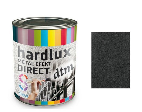 Hardlux Metal Efekt Direct | kovářská barva černá | 0,2 L