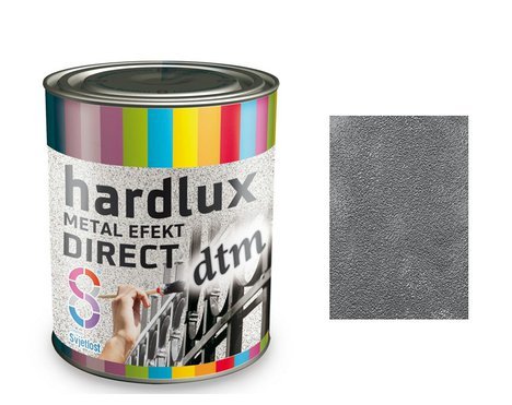 Hardlux Metal Efekt Direct | kovářská barva šedá | 0,2 L