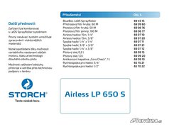 Stříkací zařízení LP 650 S Storch Airless popis 2