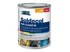 Soldecol PUR CLEAR M 0,65 L (2K PUR LAK MAT bez tužidla SD PUR Hardener 2 x 100 ml)