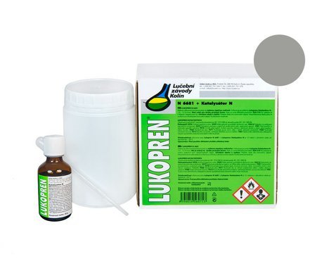 LUKOPREN N 6681 sada | 1 kg pasty + 30 g katalyzátoru + dávkovací pipeta