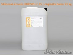 LUKOSIOL E 35  silikonová emulze  (25 kg kanystr)