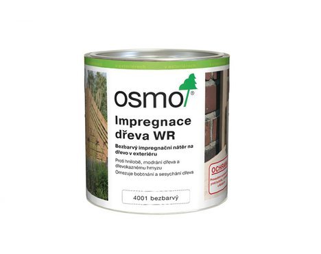 OSMO 4001 Impregnace dřeva WR, bezbarvý 0,75 L