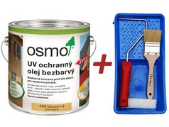 OSMO 420 UV Ochranný olej EXTRA, bezbarvý polomatný, 2,5 L