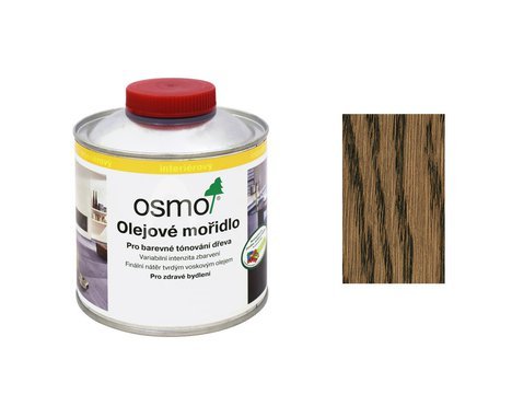 OSMO 3564 Olejové mořidlo, tabák 0,5 L