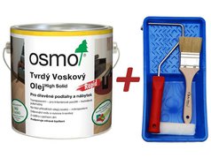 OSMO 3232 RAPID Tvrdý voskový olej, bezbarvý polomatný, 2,5 L