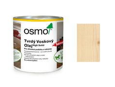 OSMO 3040 Tvrdý voskový olej barevný, bílý 0,75 L