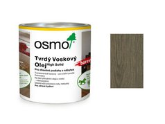 OSMO 3074 Tvrdý voskový olej barevný, grafit 0,75 L