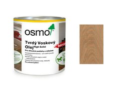 OSMO 3067 Tvrdý voskový olej barevný, světle šedý 0,75 L