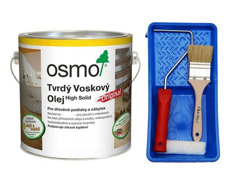 OSMO 3062 Tvrdý voskový olej, bezbarvý matný, 2,5 L a BONUS